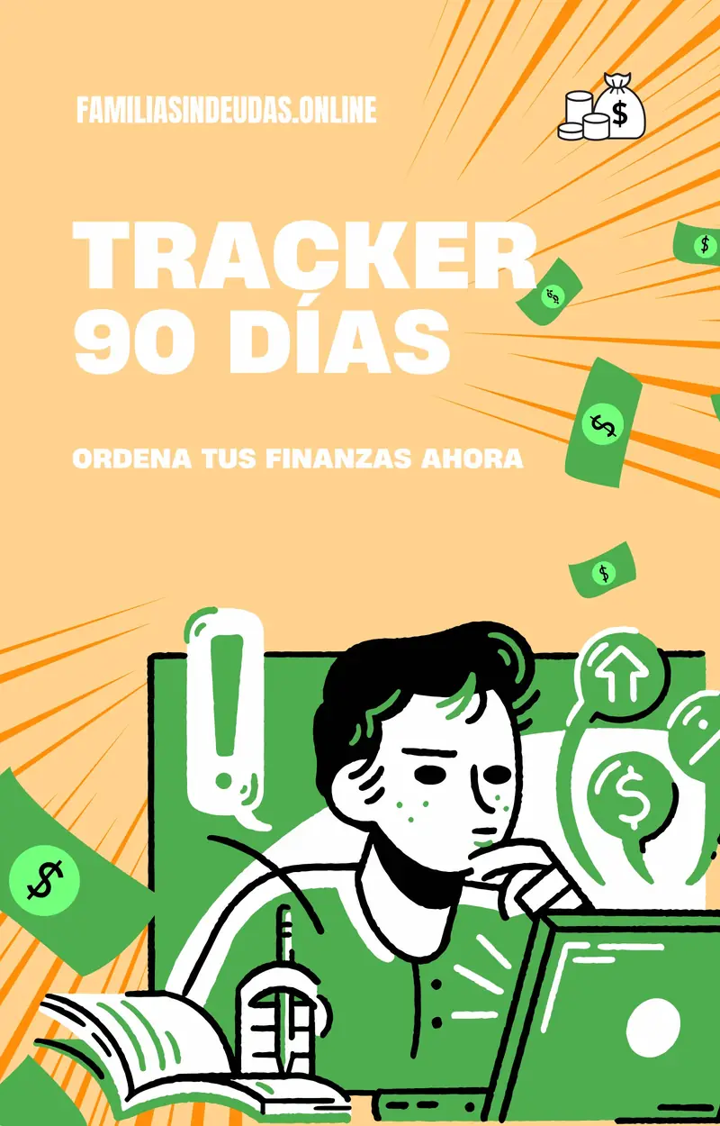 Portada del Tracker de 90 días de Familia Sin Deudas